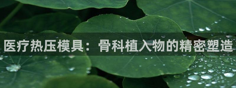 emc易倍首存500送球衣：医疗热压模具：骨科植入物的精