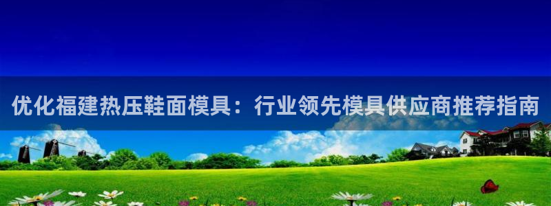 EMC易倍官网招聘：优化福建热压鞋面模具：行业领先模具供